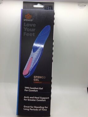 Spenco Gel Comfort Insoles - Women's Blue/Pink Support